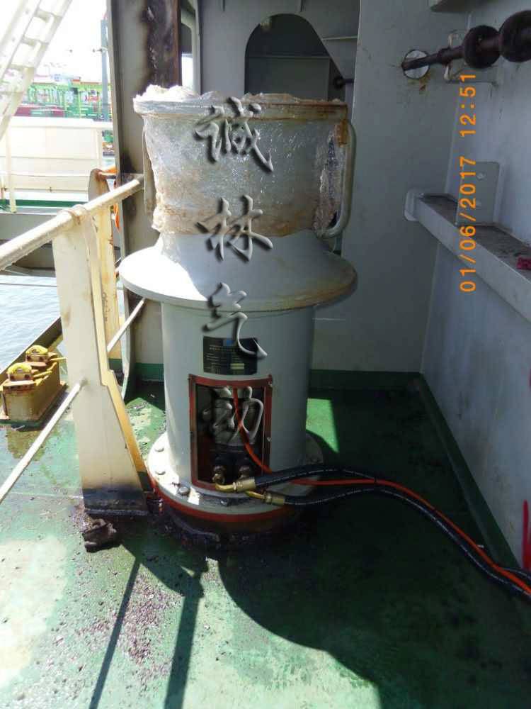船用氣動(dòng)絞盤(pán)應用實(shí)例